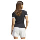 Adidas Γυναικεία κοντομάνικη μπλούζα 3-Stripes Slim Raglan Tee